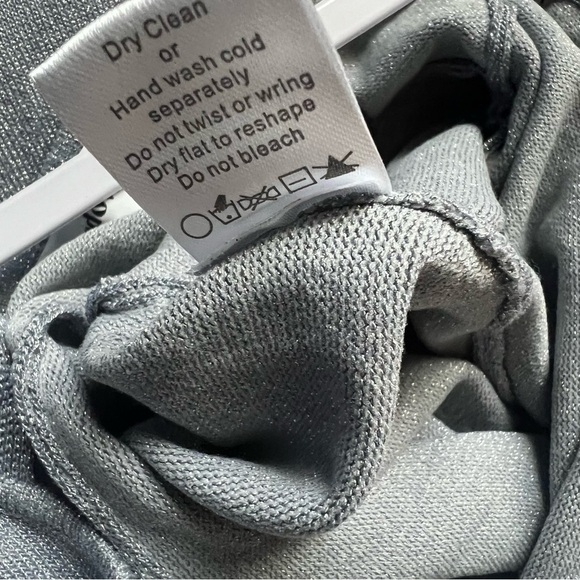 superdown
samantha wide leg jumpsuit, Slate Metallic Blue, New with Tags - Picture 4 of 6